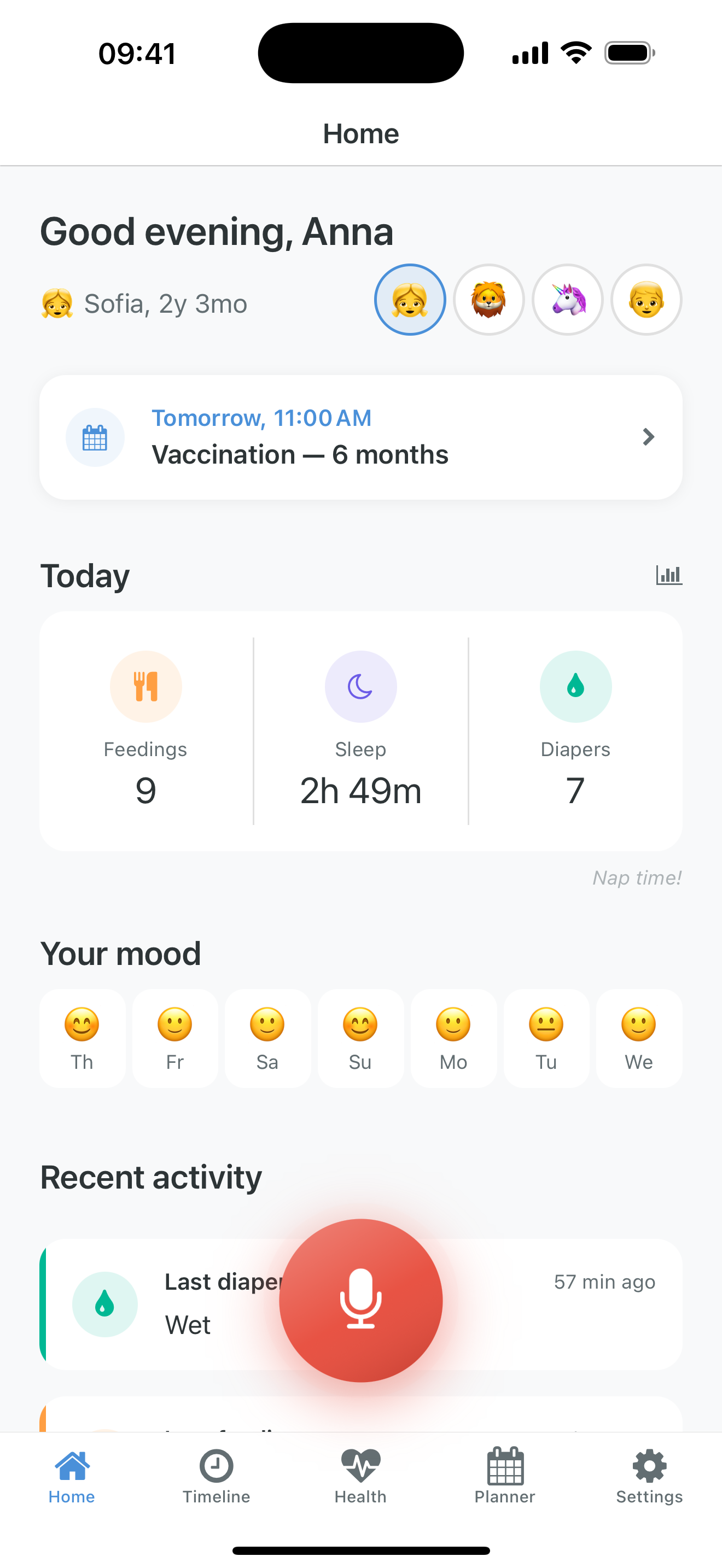 Voice input