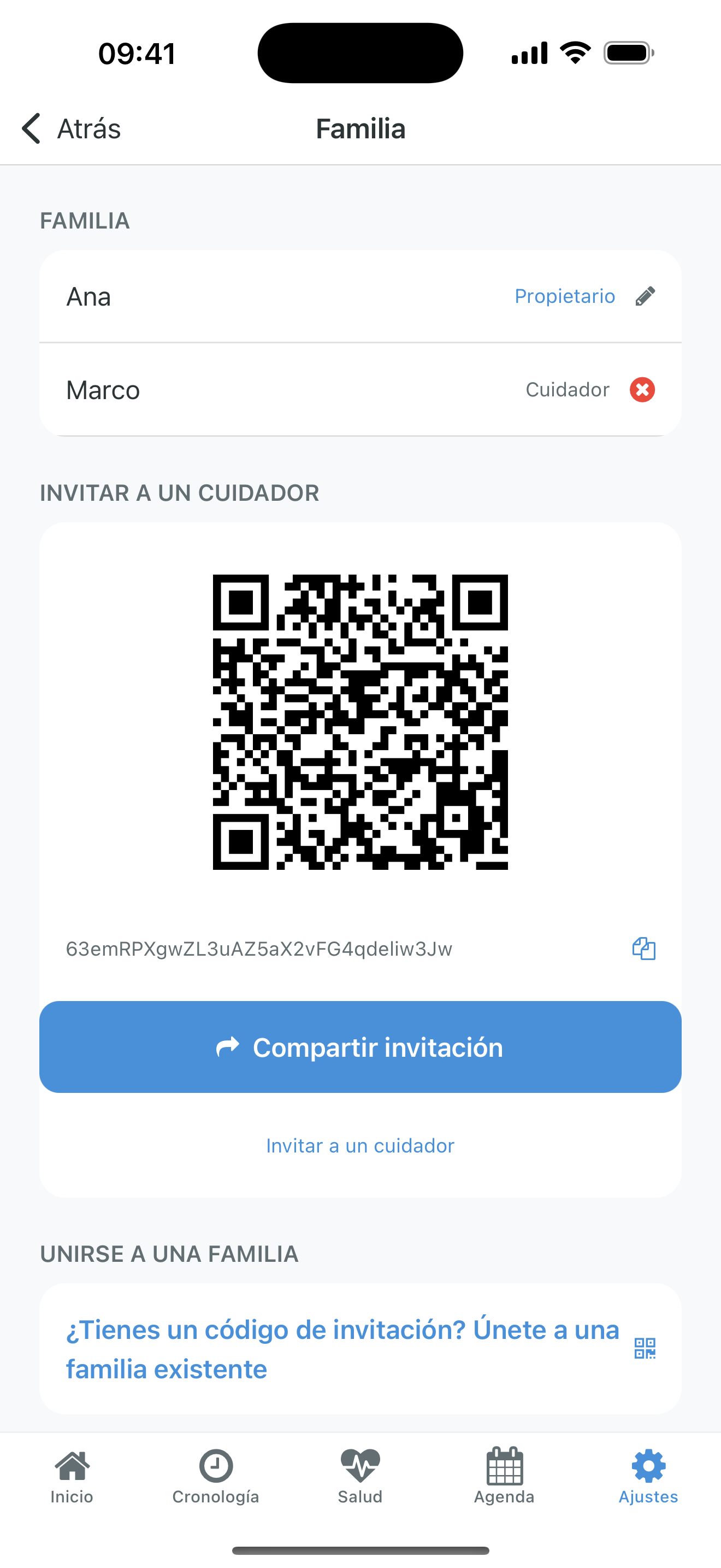 Modo familia